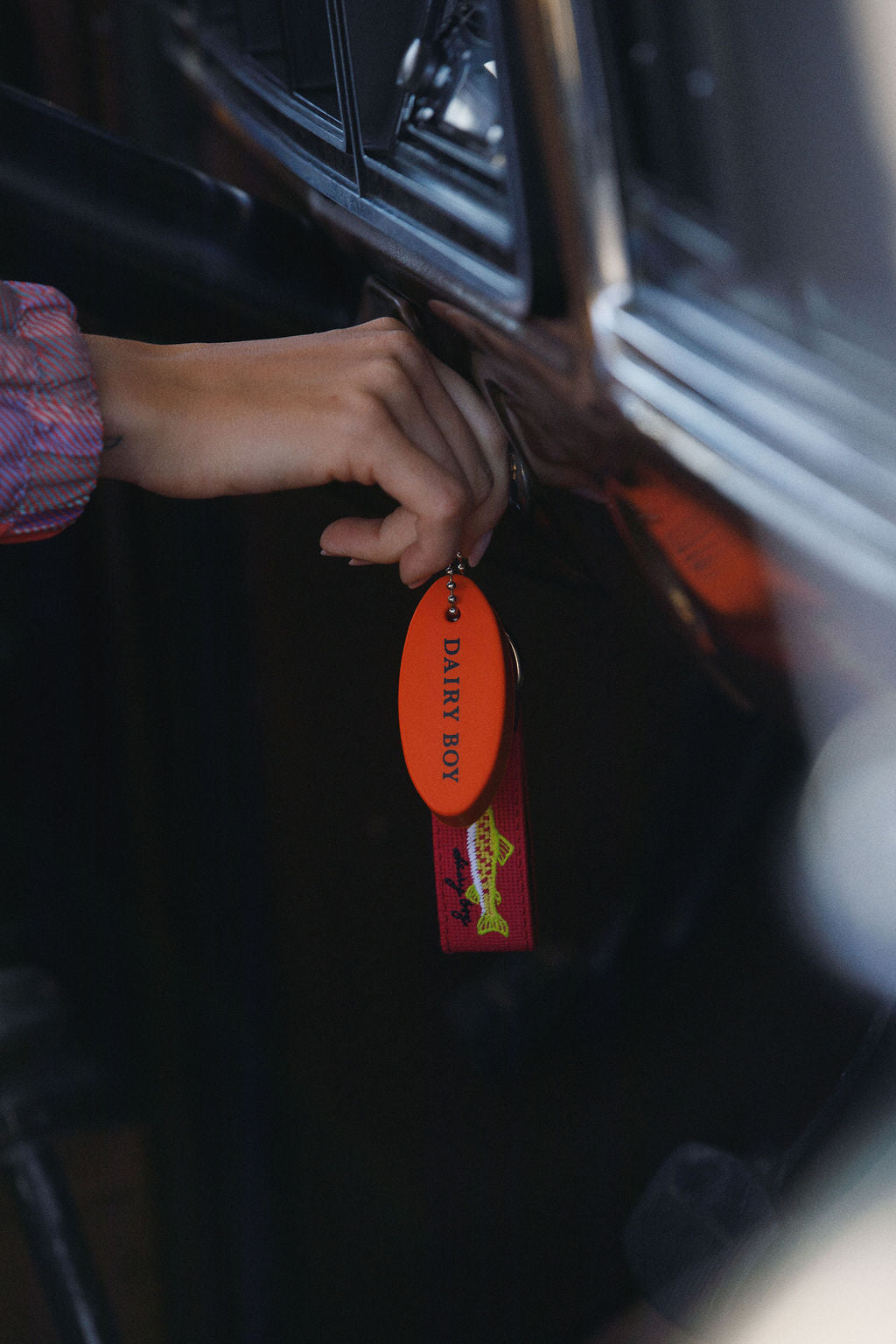 Boat Floaty Keychain - Sunset