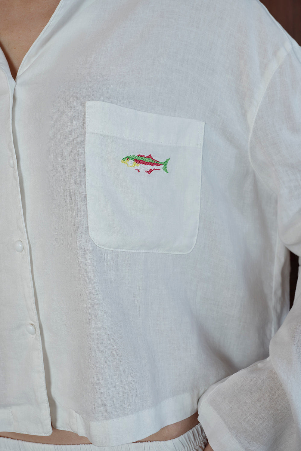 Sleepy Fish Set - Soft White