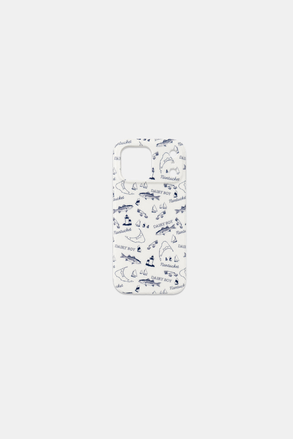Shell & Sail Phone Case - Nantucket Print