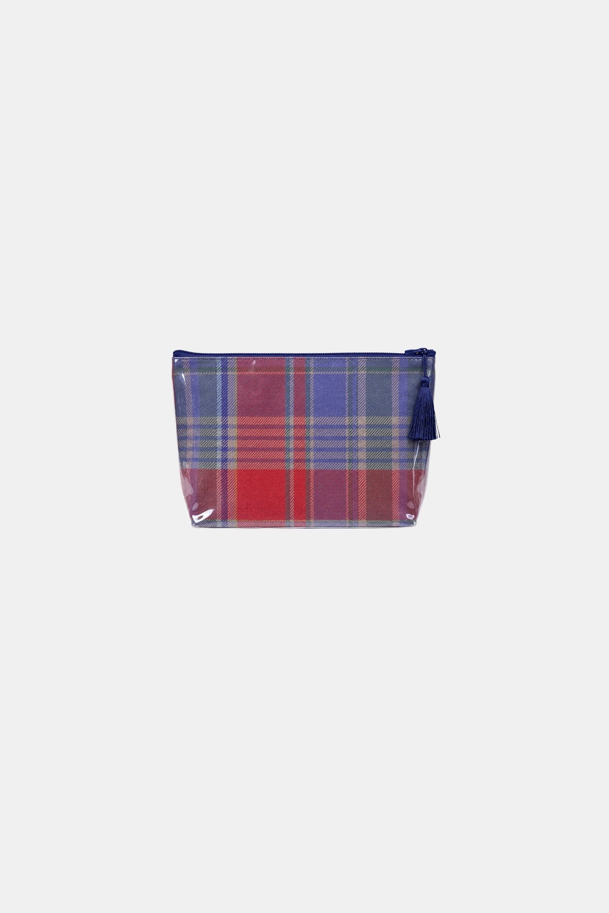 Shell & Sail Makeup Bag - Nantucket Madras