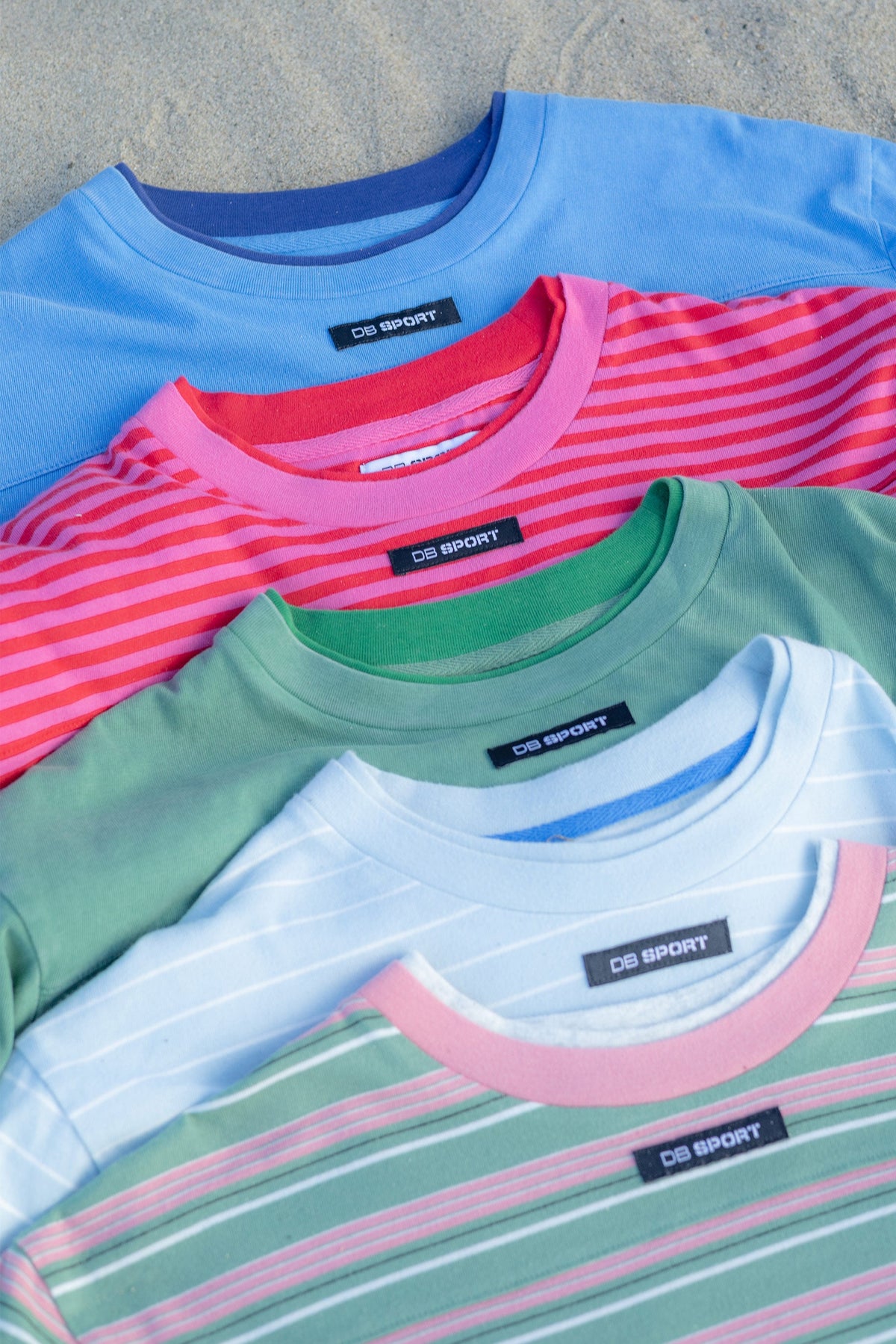 The Big Tee - Saltwater Stripe
