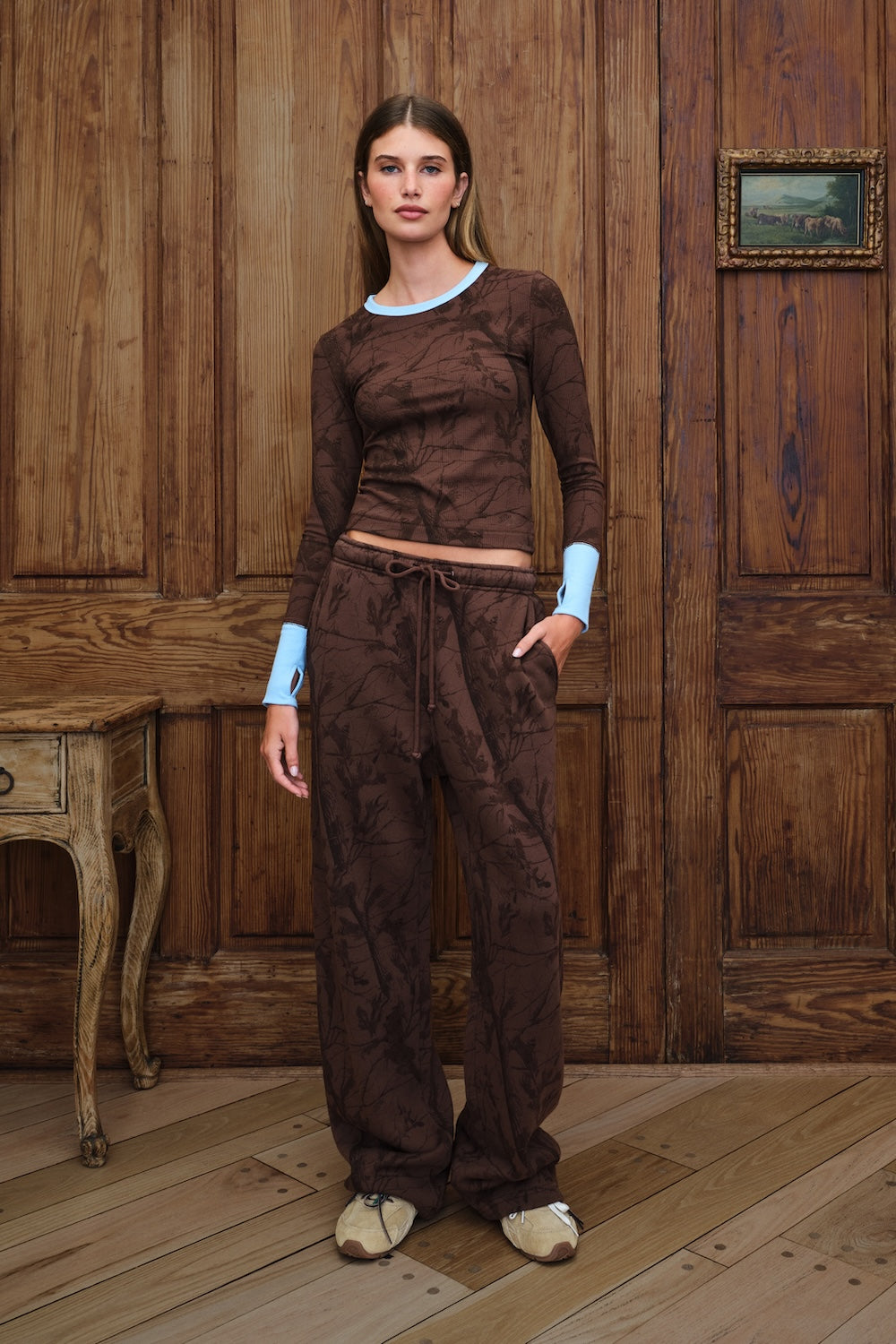 Straight Leg Sweatpant - Lowcountry Camo