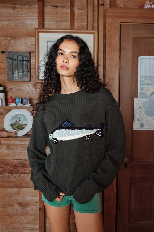 The Fisherman's Daughter Sweater - Greenpoint