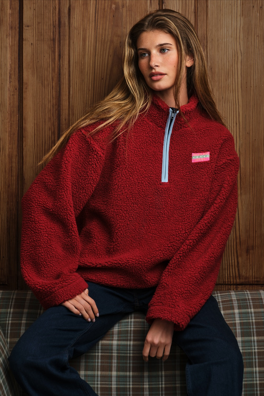 Mountain Fleece - Cranberry