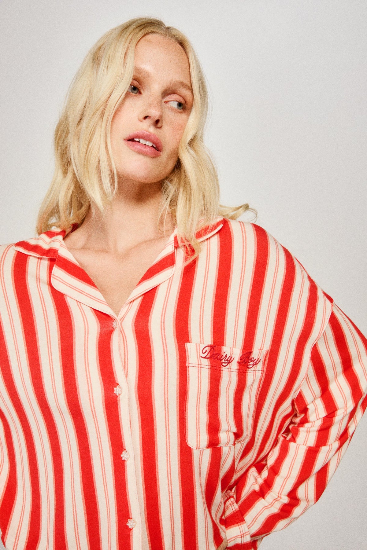 Holiday Sleep Set - Candy Cane Stripe