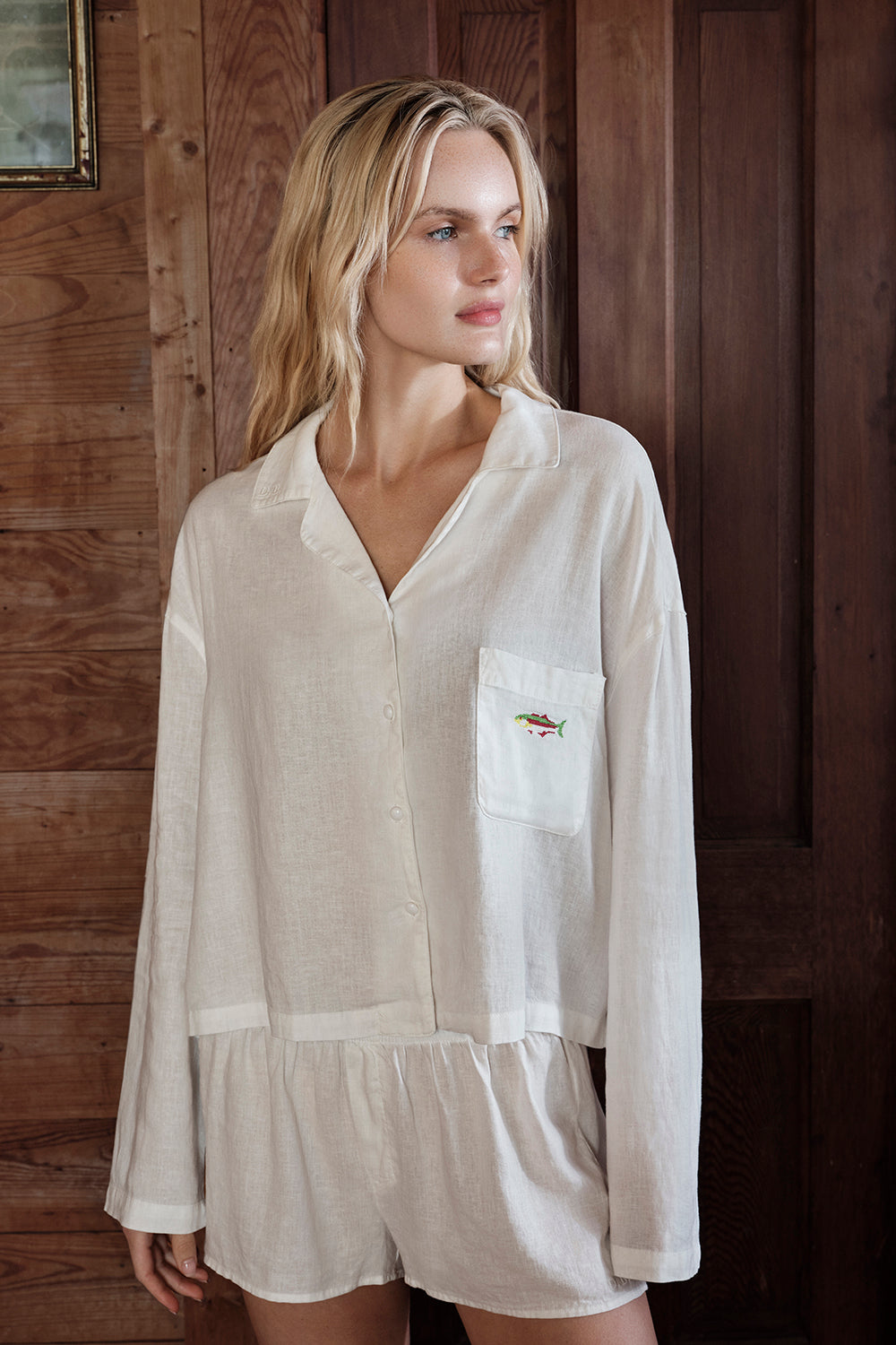 Sleepy Fish Set - Soft White