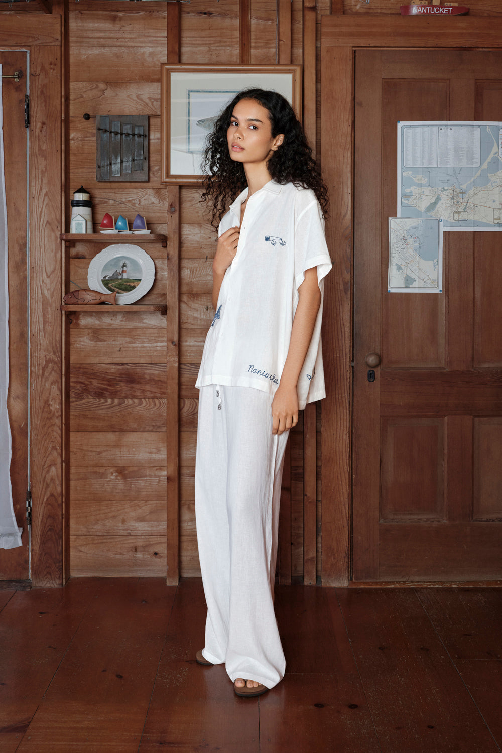Island Treasures Shirt - Soft White