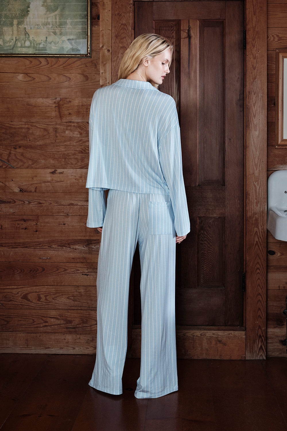 Butter Sleep Set - Saltwater Stripe