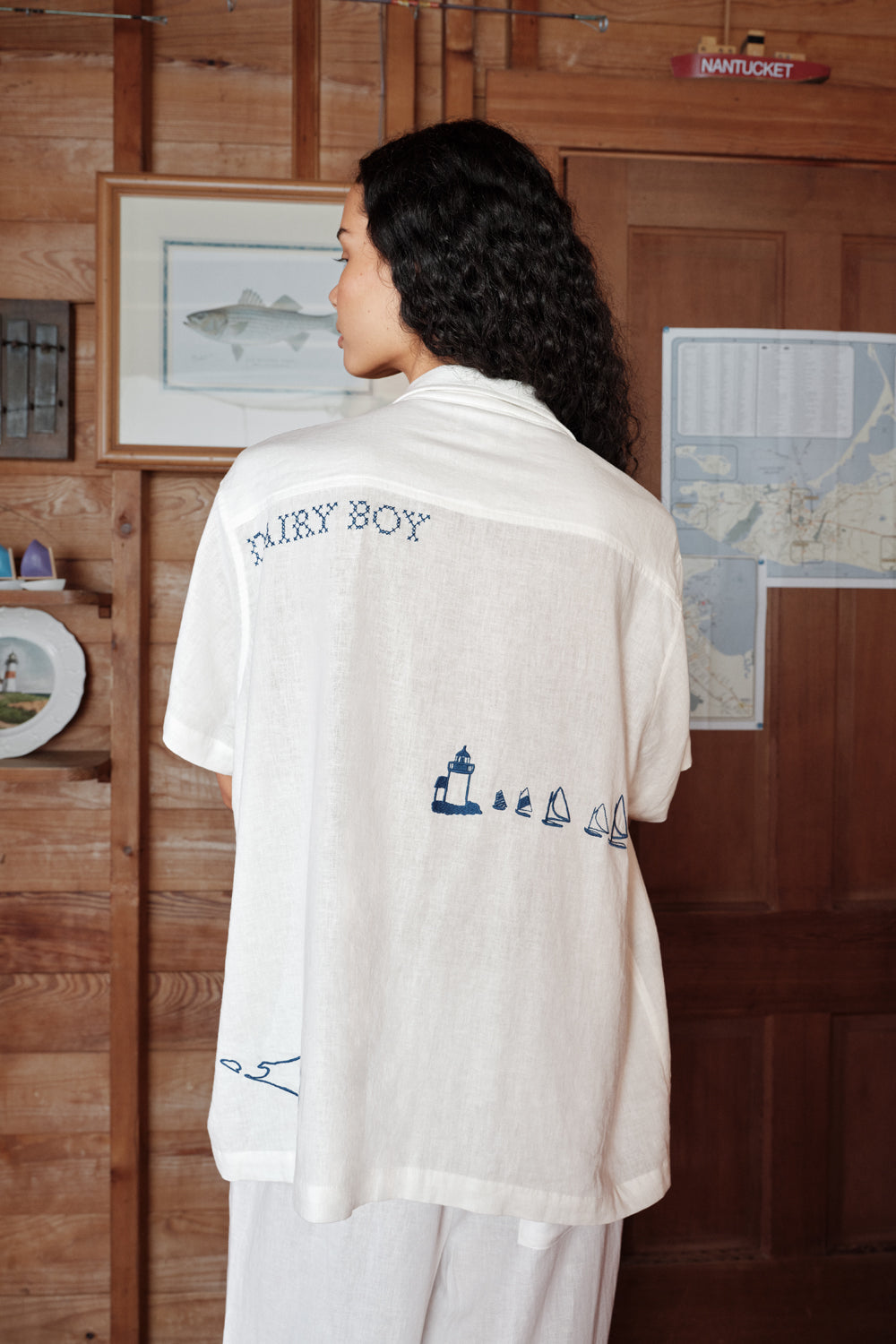 Island Treasures Shirt - Soft White
