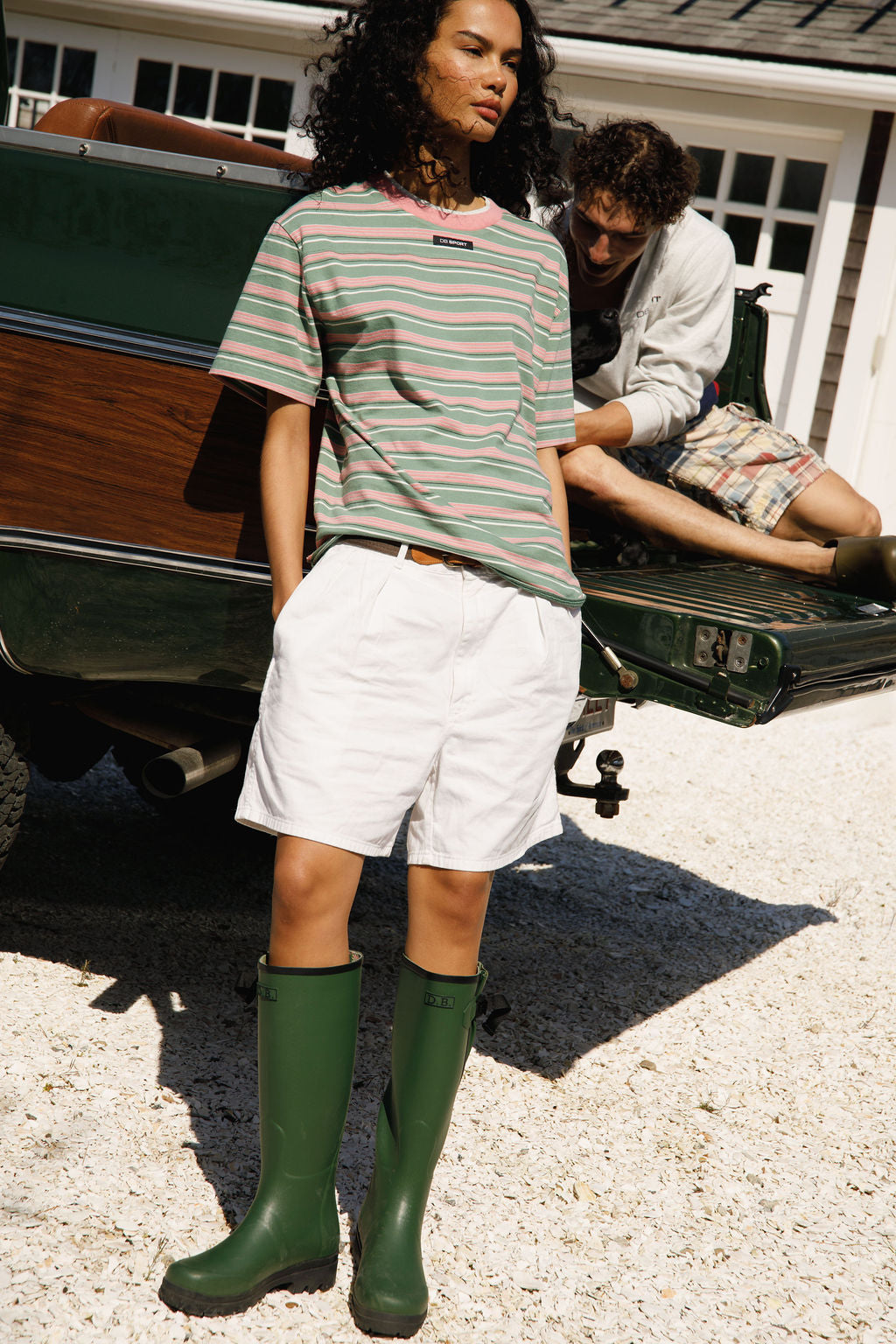 The Big Tee - Friday Stripe