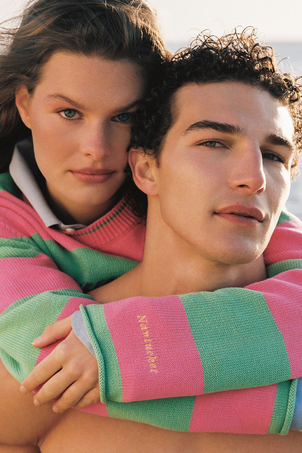 Bluefish Sweater - Watermelon Stripe