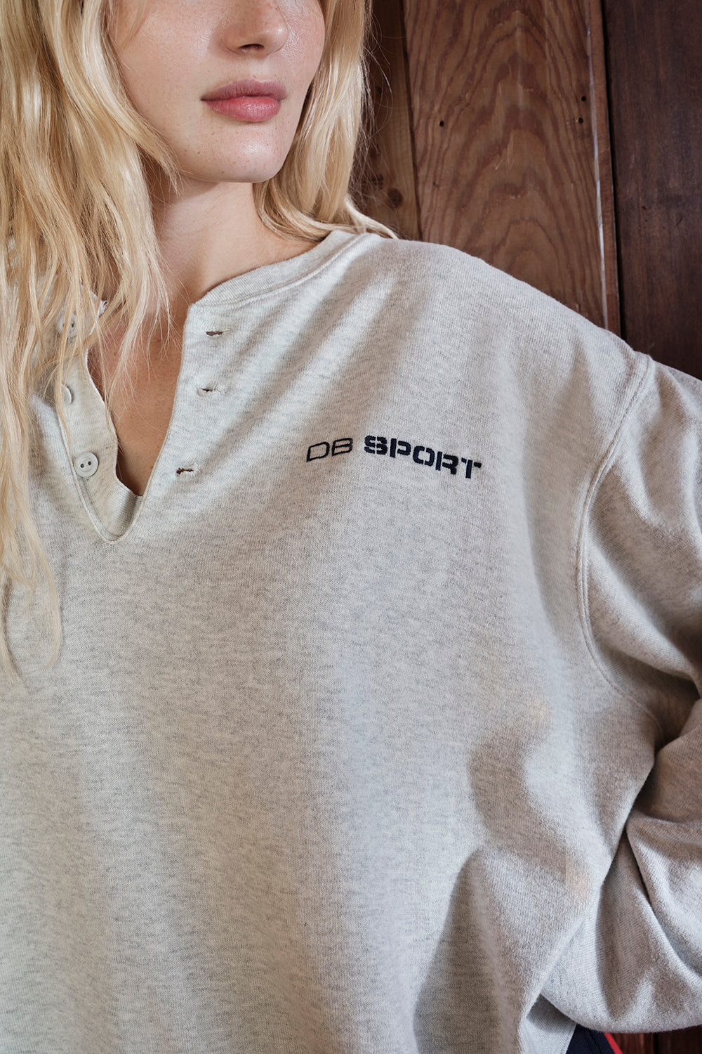 Rink Jersey - Heather Grey