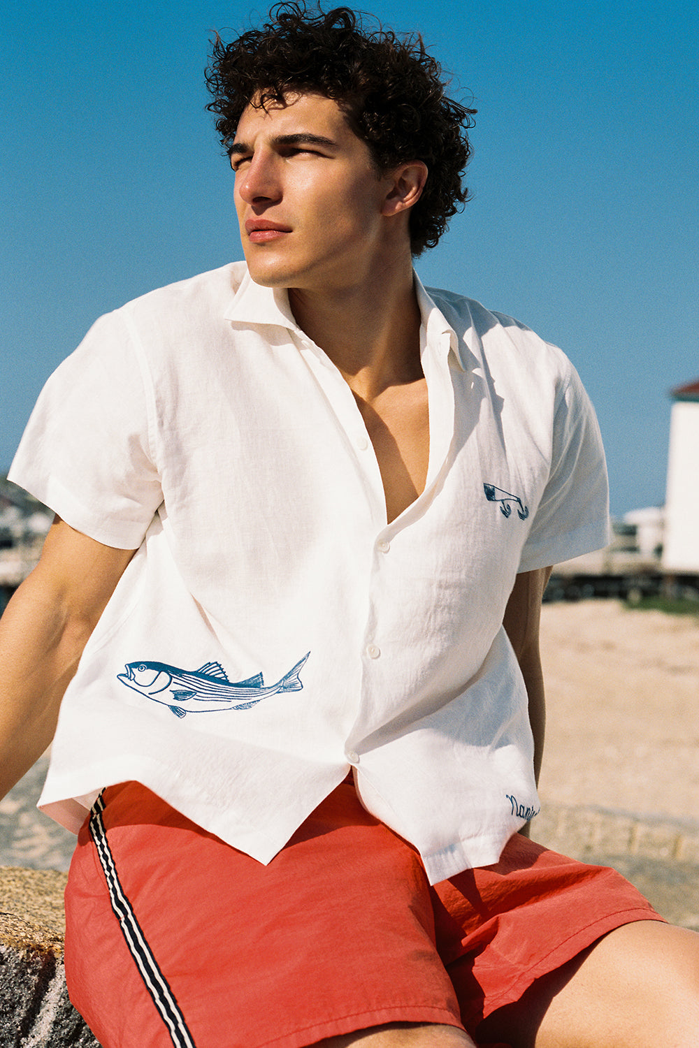 Island Treasures Shirt - Soft White