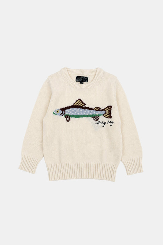 Little Fisherman's Daughter Sweater - Oyster