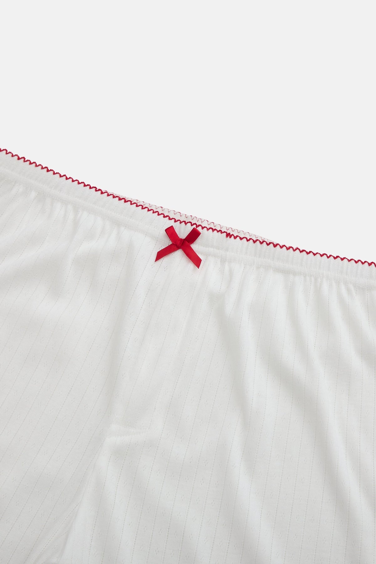 Pointelle Sleep Short - Cupid