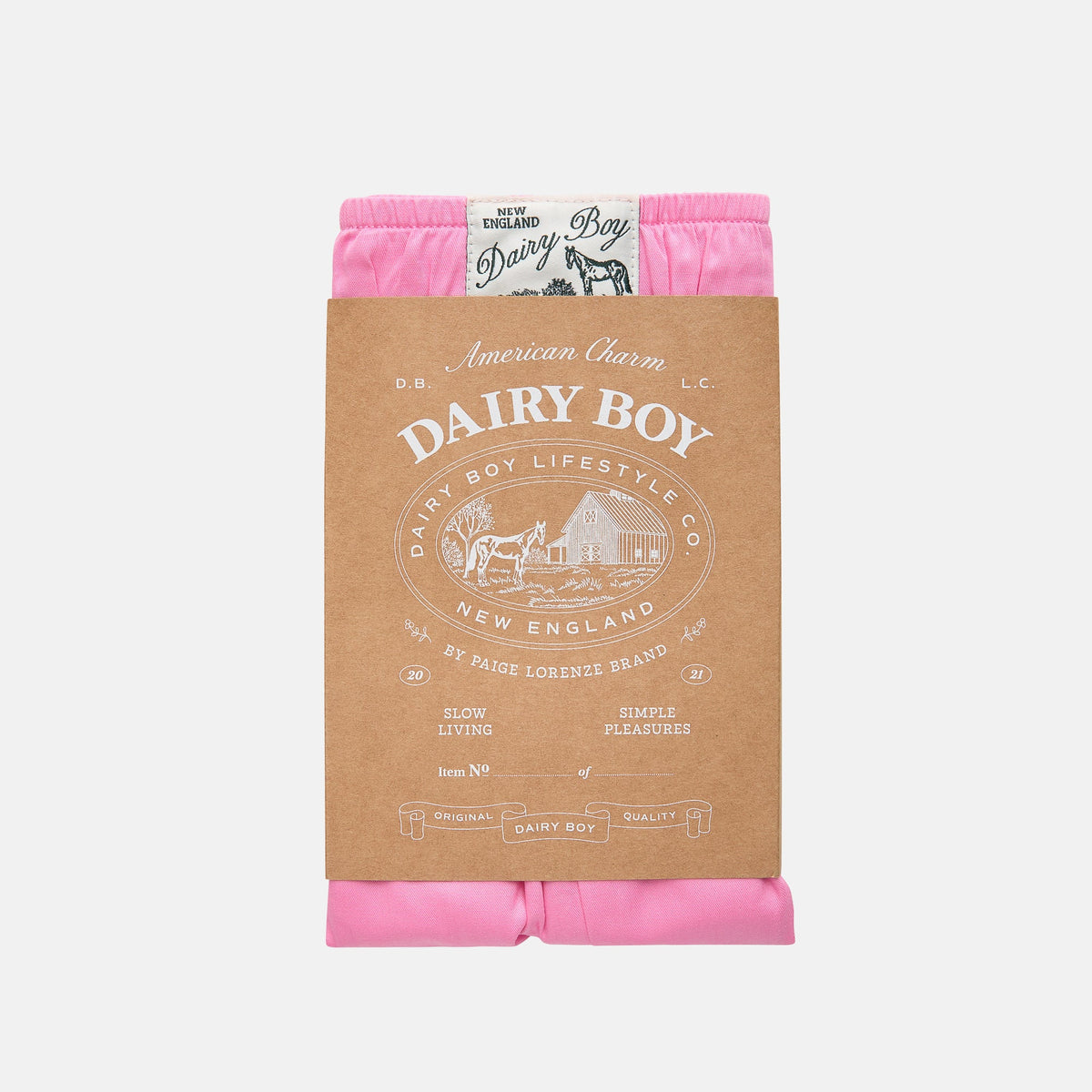 Garden Bed Boxer Shorts - Taffy
