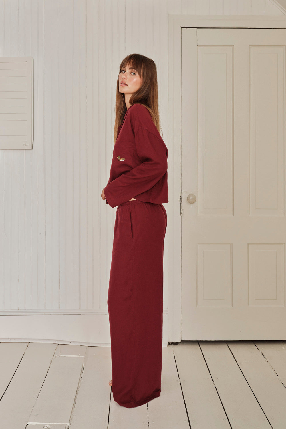Farm Friends Sleep Set - Mallard in Merlot