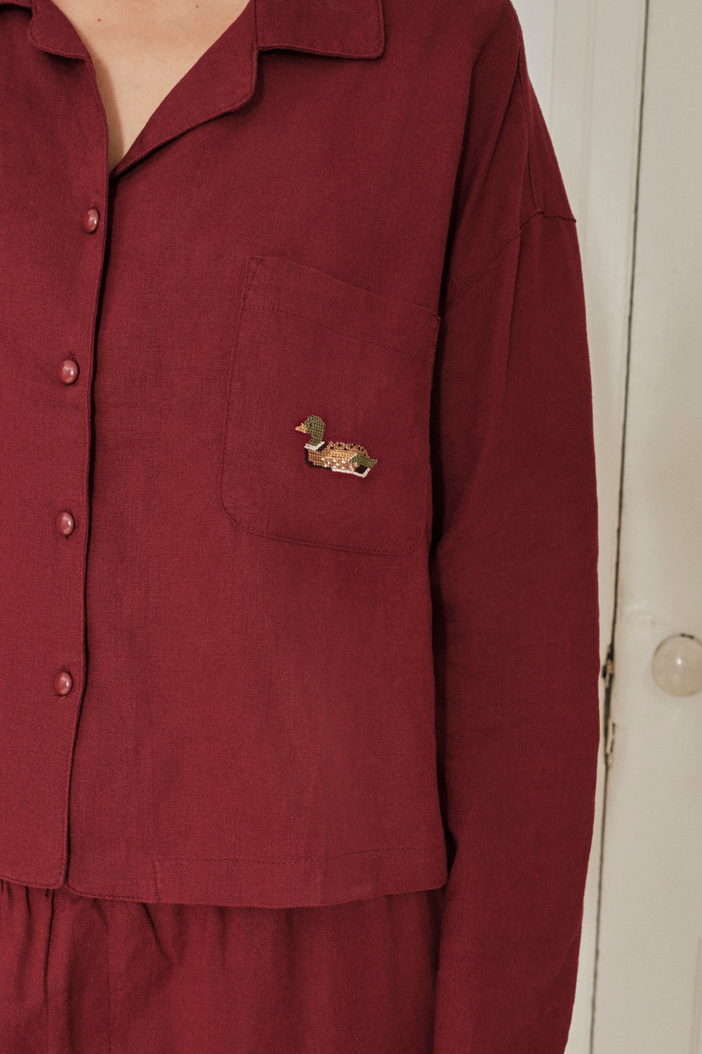 Farm Friends Sleep Set - Mallard in Merlot