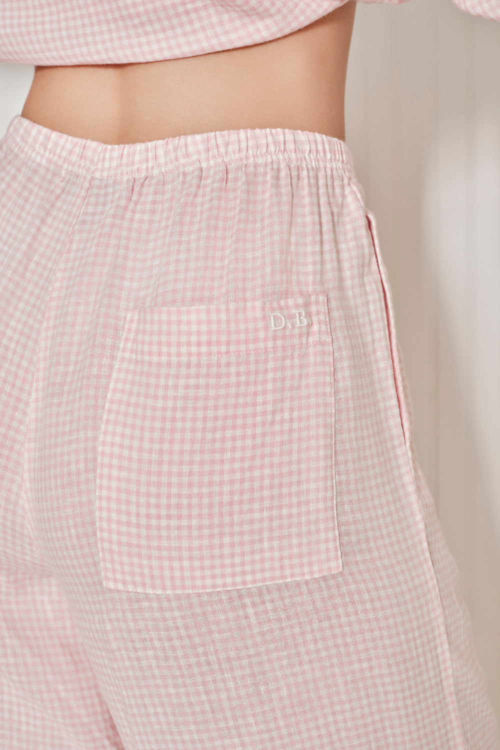 Farm Friends Sleep Set - Rooster in Pink Gingham