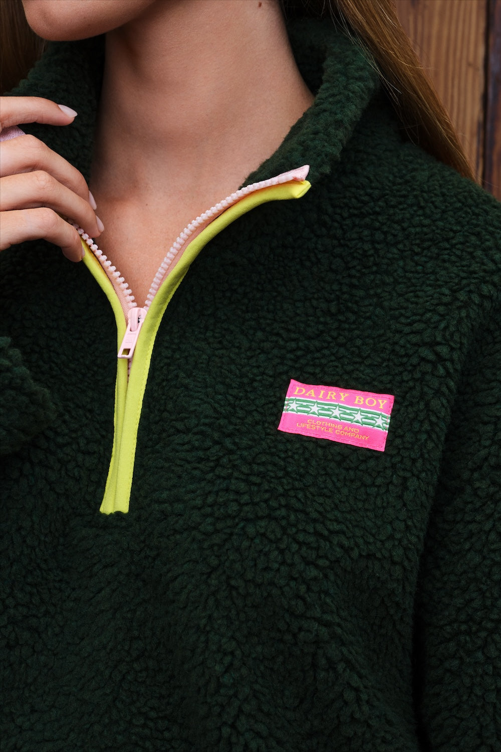 Mountain Fleece - Vermont Green