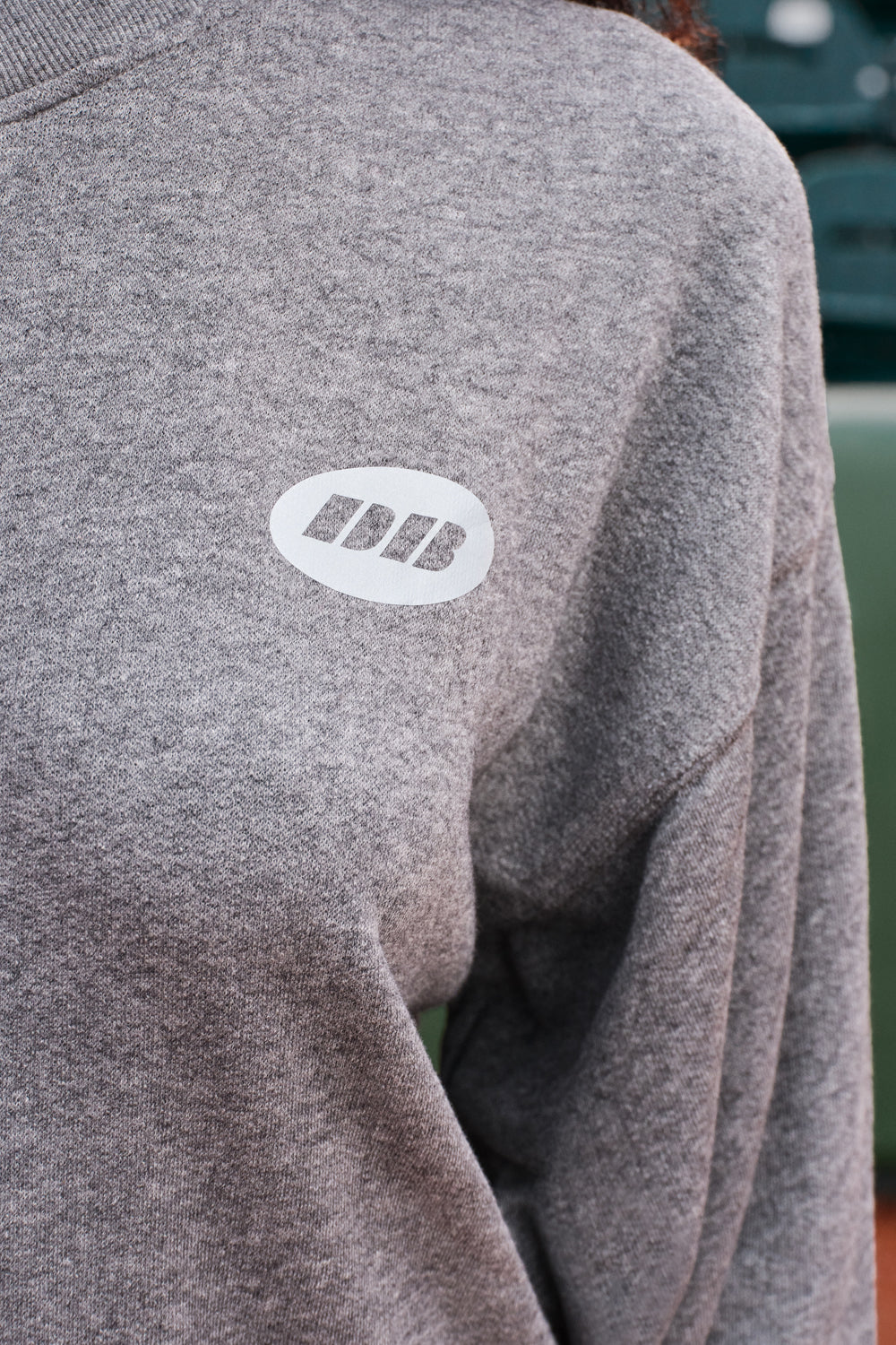 The Club V Neck - Steel Grey