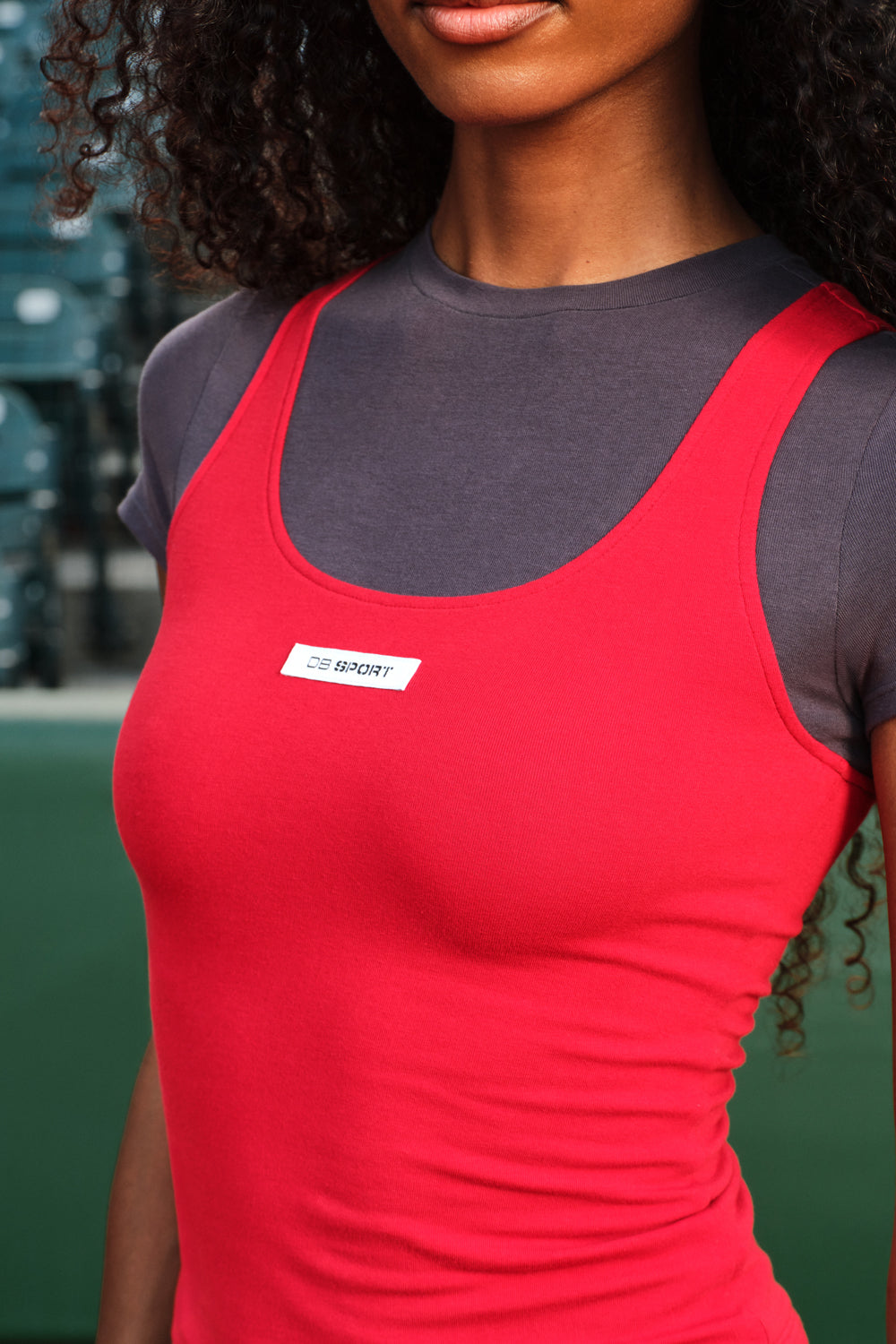All In One Tee - Cherry Red