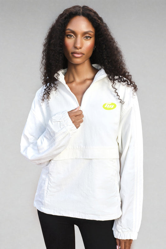 Track Jacket - Bright White