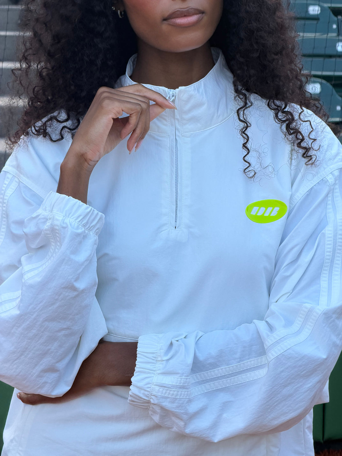 Track Jacket - Bright White