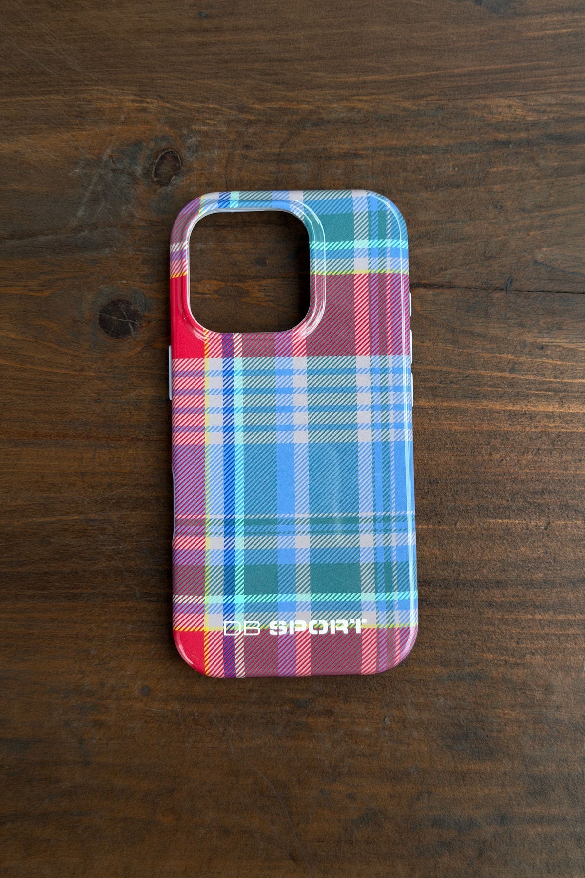 Shell & Sail Phone Case - Nantucket Madras