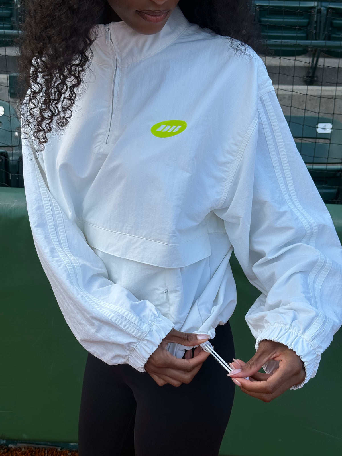 Track Jacket - Bright White