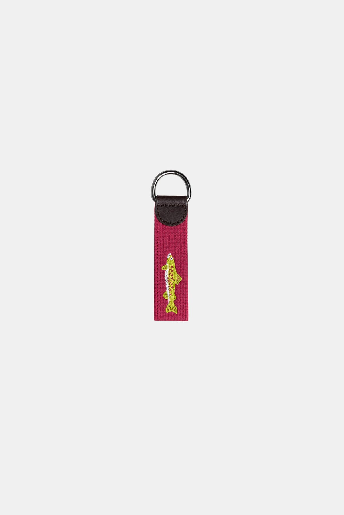 Needlepoint Keychain - Pink