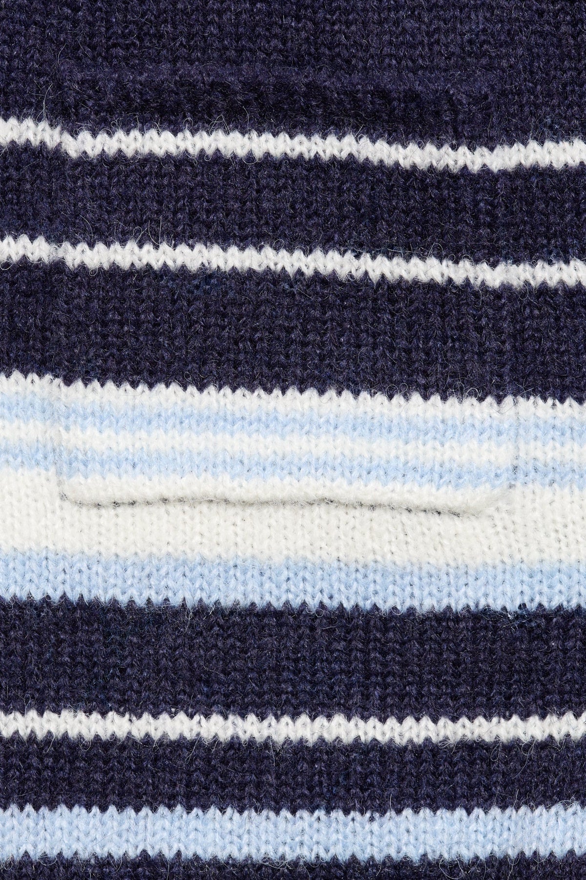Surfside Striped Knit Shorts - Ocean Blue