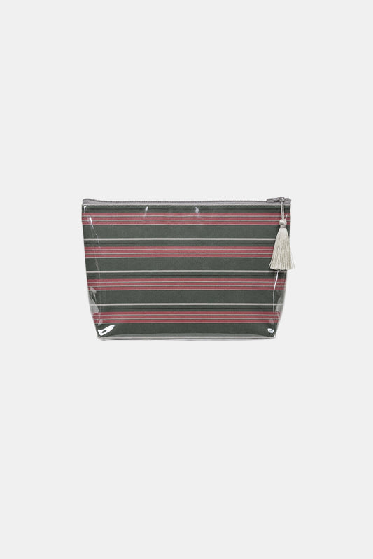 Shell & Sail Makeup Bag - Friday Stripe