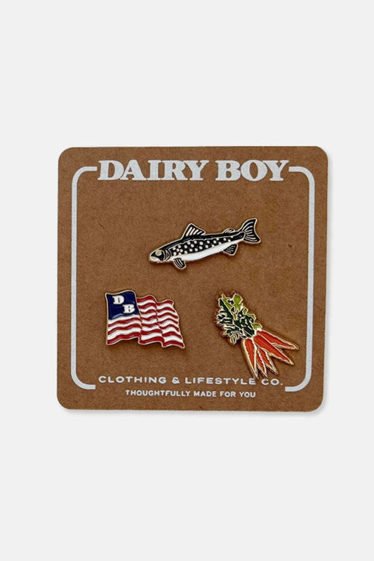 Antique Pin Pack - Fish
